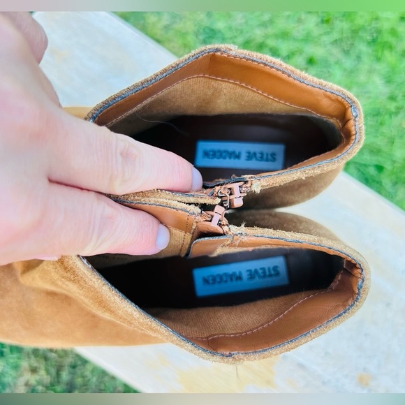 Steve Madden women’s booties size 9 leather upper - Picture 7 of 11